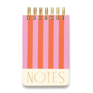 Twin Wire Notepad - Stripes