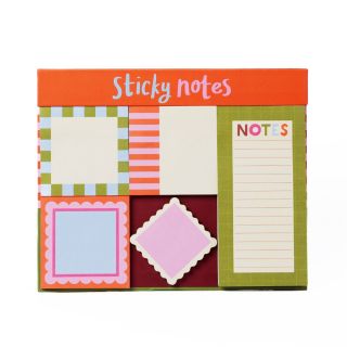 Set of 5 Sticky Notes Desk Pad