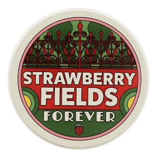 The Beatles Strawberry Fields Ceramic Coaster