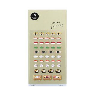 Suatelier Mini Series Sticker Sheet 124 Food 06 Sushi 