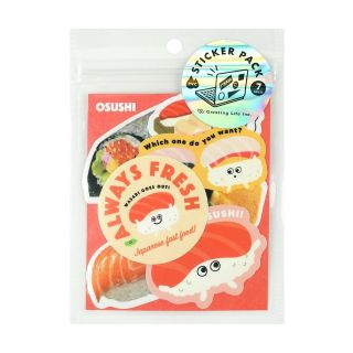 Greeting Life Sticker Pack - Sushi