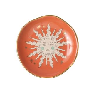 Terracotta Sun Round Trinket Dish