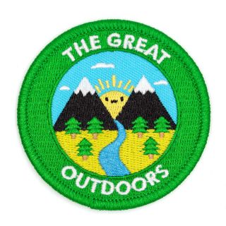 These Are Things Iron-On Patch - The Great Outdoors