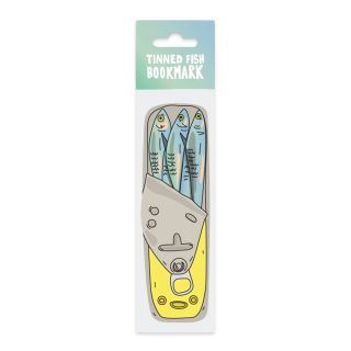 Humdrum Paper Tinned Fish Bookmark 