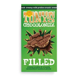 Tony's Chocolonely Filled - Hazelnut Praline Crunch