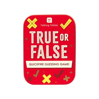 True or False Game in a Tin