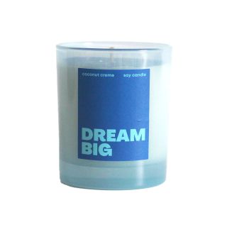 Dream Big Colour Candle - Coconut Creme