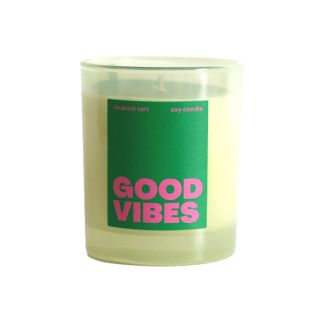 Good Vibes Colour Candle - Rhubarb Tart thumb