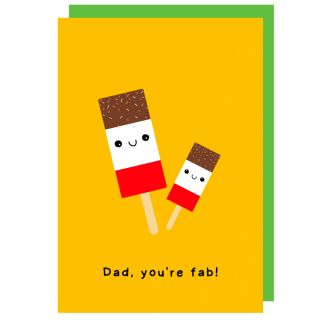 UT, Fab Dad Father's Day Card