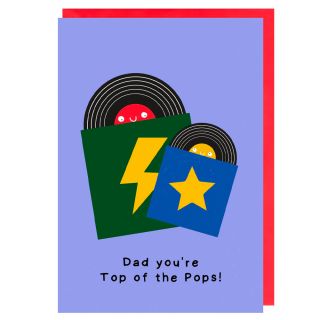UT, Top of The Pops Father's Day Card