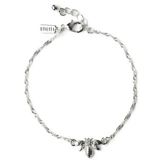 Silver Bee Bracelet