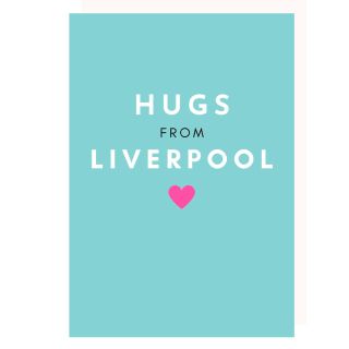 Liverpool Hugs Card