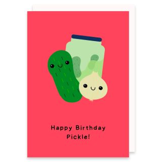 UT, Happy Birthday Pickle Card