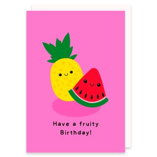 UT, Have a Fruity Birthday! Card