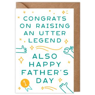 Utter Legend Father's Day Card