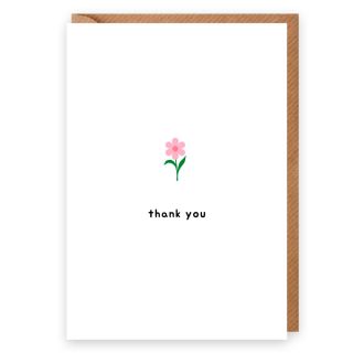 UT, Thank You Flower Card