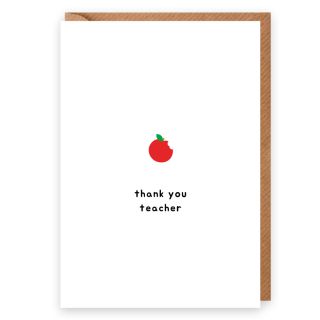 Thank You Teacher Apple Card