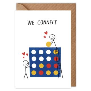 We Connect Valentines Card