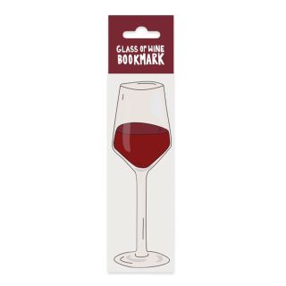 Humdrum Paper Wine Glass Bookmark