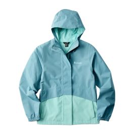 Cotopaxi Women's Rayu Rain Jacket - Everglade & Tidepool