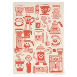 Wrap Coffee Time Tea Towel