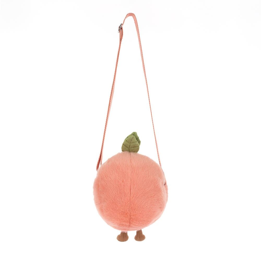Buy the Amuseables Peach Shoulder Bag | Jellycat Official UK
