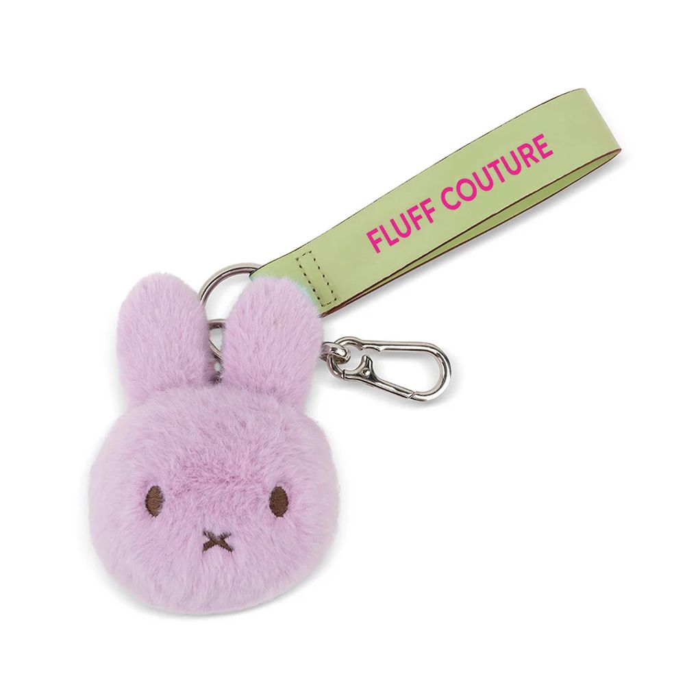 Purple Miffy Keychain Buy The Miffy ECO Fuzzy Bag Charm In Lilac Bon Ton Toys