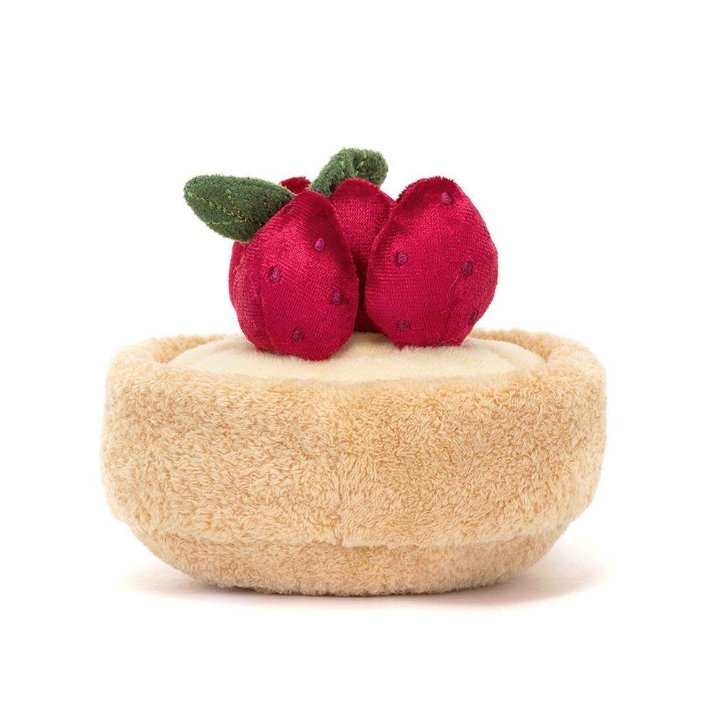 ぬいぐるみ  Amuseable Strawberry Tart Buy the Jellycat Amuseable Strawberry Tart | Official UK Stockist