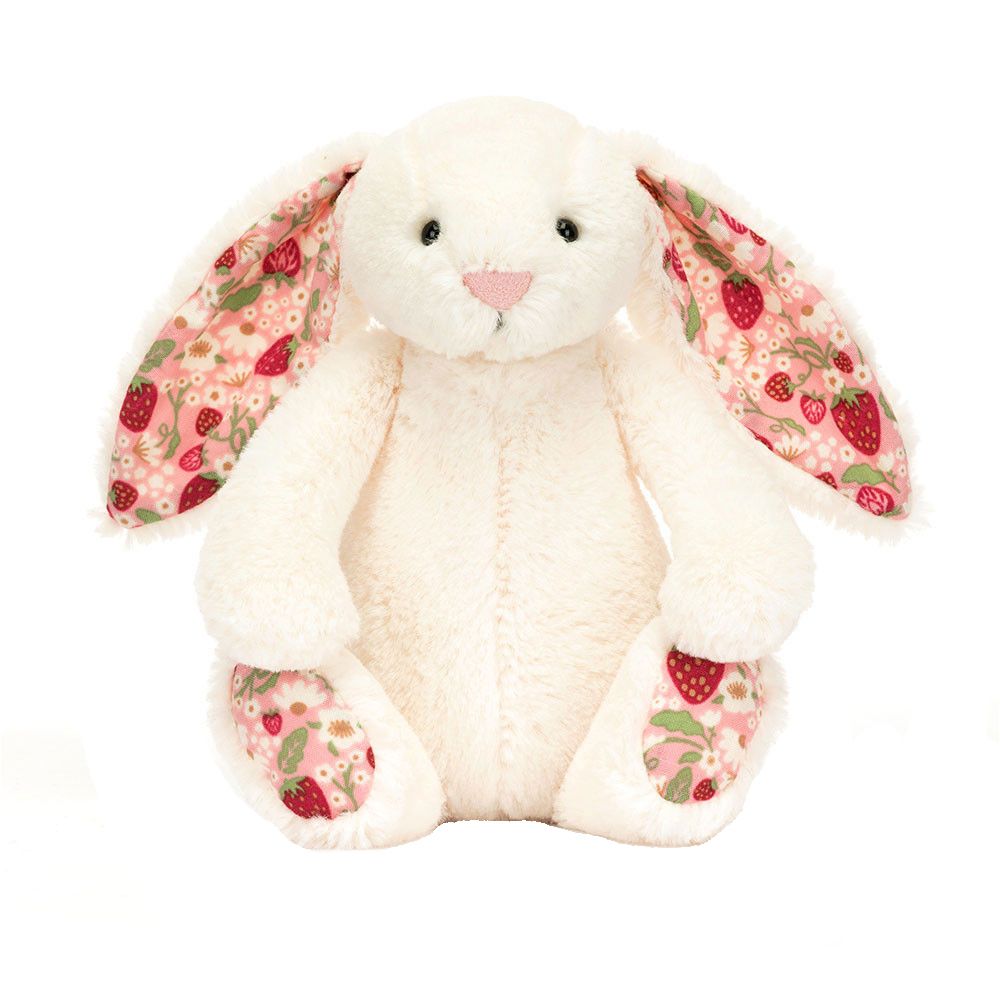 Jellycat Blossom Cream Bunny 'Berry' Little | Utility Gift UK