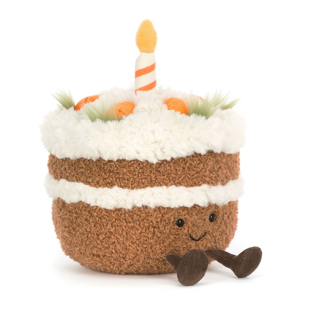  Amuseables Carrot Cake にんじんケーキ Buy the Jellycat Amuseables Carrot Cake