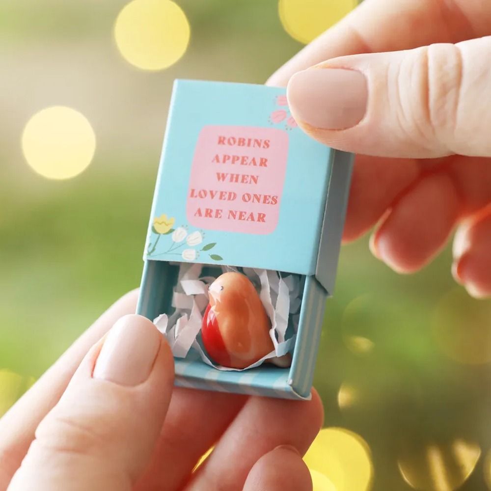 Buy the Robins Appear When Loved Ones Are Near Ceramic Token