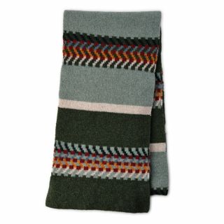 Robert Mackie Corra Scarf Green