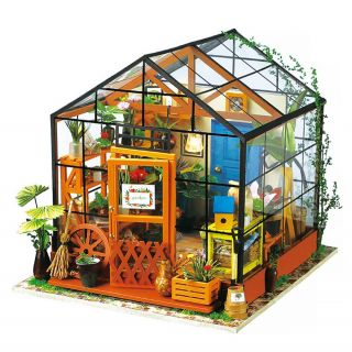 Book Cafe DIY Miniature House Kits