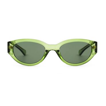 A Kjaerbede Winnie Sunglasses - Light Olive Transparent 