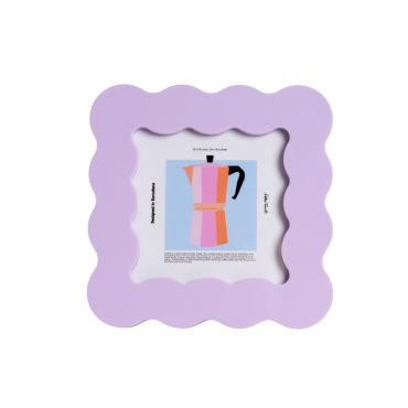 Helio Ferretti Petal Photo Frame 10x10cm - Violet