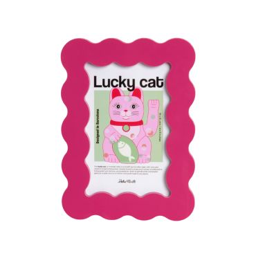 Helio Ferretti Petal Photo Frame 10x15cm - Magenta