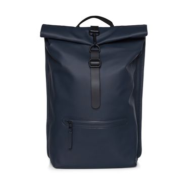 Rains Rolltop Rucksack in Navy