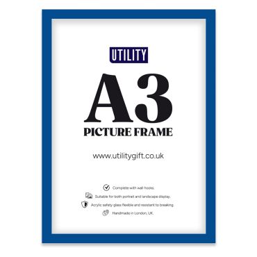 A3 Picture Frame Blue
