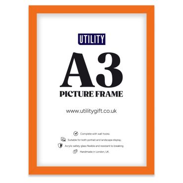 A3 Picture Frame Orange