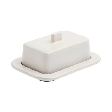 Hay Barro Butter Dish - Off White