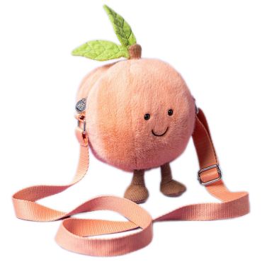 Jellycat Amuseables Peach Shoulder Bag