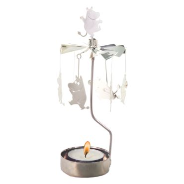 Pluto Moomin Silver Candle Holder