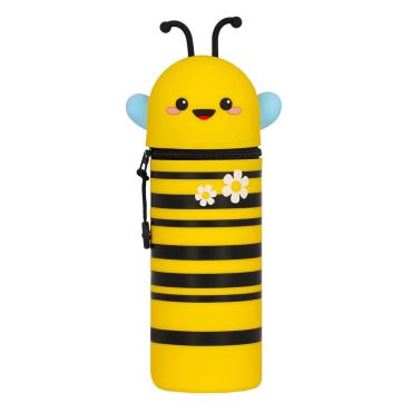 Legami Silicone Zip Pencil Case Bee