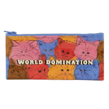 Blue Q Pencil Case World Domination