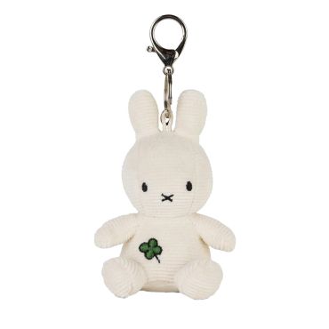 Bon Ton Toys X Miffy Corduroy Keyring - Clover White