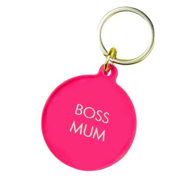 Boss Mum Keyring