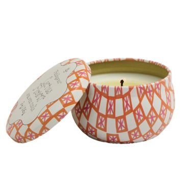 Paddywax Tulip Tin Scented Candle - Cactus Flower