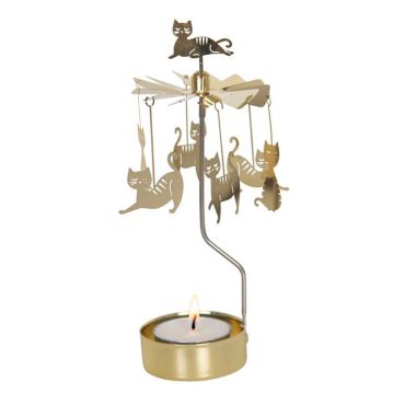 Pluto Cat Family Rotary Candle 