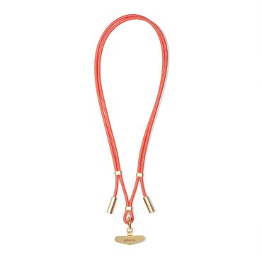 Charge & Carry Phone Lanyard Pink