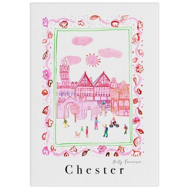 Holly Francesca Chester Landmarks A3 Print